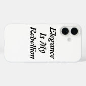 エレガンス Case-Mate iPhoneケース (裏面 (横))