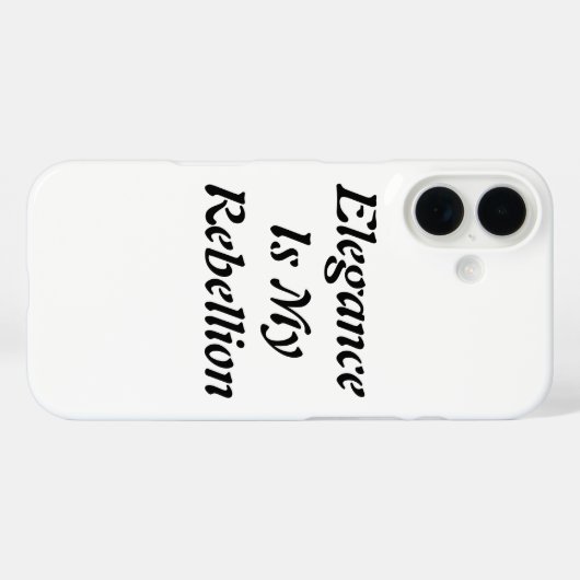 エレガンス Case-Mate iPhoneケース (裏面 (横))