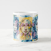 エレガンツ1スペシャルティマグカップ ジャンボコーヒーマグカップ (正面)