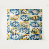 エレガンツ1タペストリー タペストリー (正面(横))