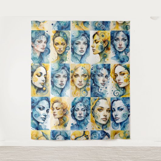 エレガンツ1タペストリー タペストリー (正面)