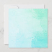 エレガンテアクアトゥルケサキンセーニャフローラ 招待状 (裏面)