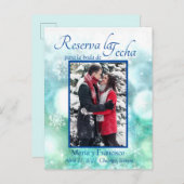 エレガンテアクアレラコポドゥニーヴレセルバラフェハ 案内ポストカード (正面/裏面)