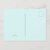 エレガンテアクアレラコポドゥニーヴレセルバラフェハ 案内ポストカード (裏面)