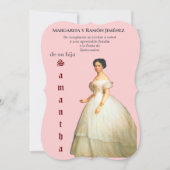 エレガンテインヴィタシオンデクリンスアニョスキンセアニェラ 招待状 (正面)