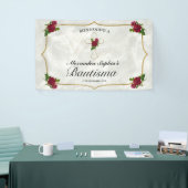 エレガンテクルスドラダロサスロハスニーニャスバウティスモ 横断幕 (トレードショー)