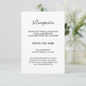 エレガンテスペインのビアンコYネグロボーダ詳細 エンクロージャーカード (スタンド正面)