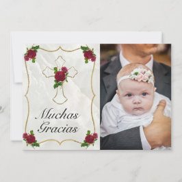 エレガンテバウティスドゥベデオロザロジョグラシアス サンキューカード