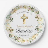 エレガンテパステルバウティゾアマリロベベ ペーパープレート (正面)