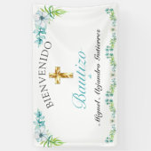 エレガンテフロレスクルーズパラニーニョバウティゾビエンヴェニド 横断幕 (縦)