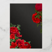 エレガンテボダデロスフォイル招待状 箔招待状 (裏面)