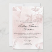 エレガンテローザオロサフローラエスパニョールフラセオロジア 招待状 (正面)