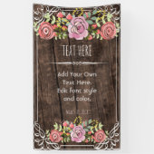 エレガントあなた専有物を作って下さい 横断幕 (縦)