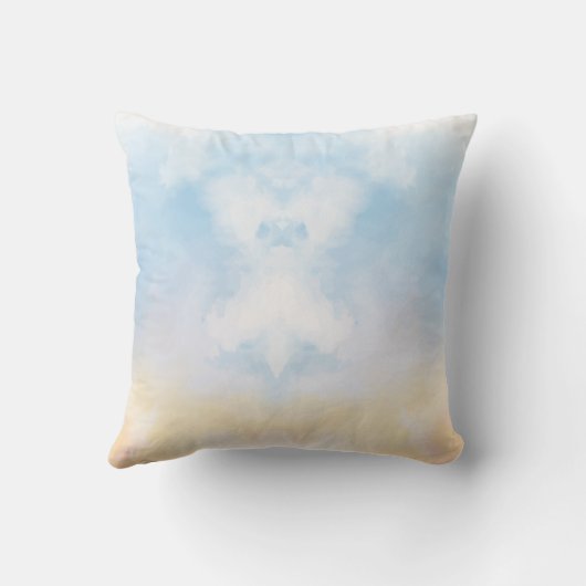 エレガントあなた自身の写真の結婚式の装飾用クッションを加えて下さい クッション (裏面)