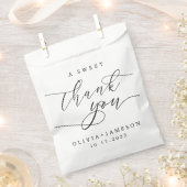 エレガントありがとうご結婚ざう フェイバーバッグ (クリップ留めされた状態)