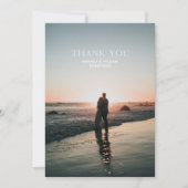 エレガントありがとう結婚にフローラデザイン ノートカード (正面)