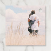 エレガントありがとう結婚式の写真 フェイバータグ (裏面)