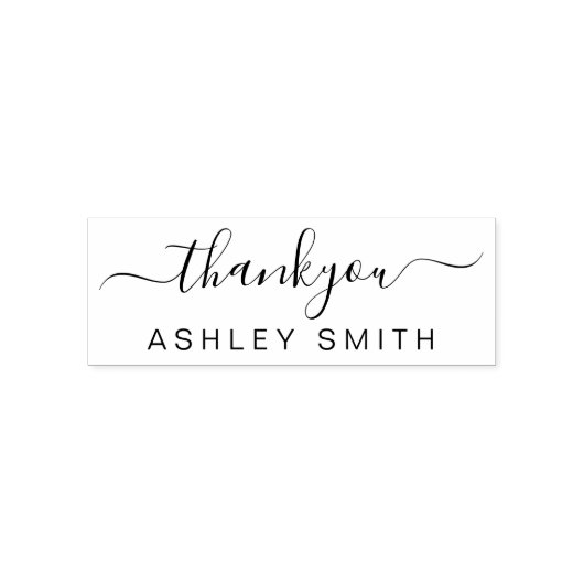 エレガントありがとう セルフインキングスタンプ (デザイン)