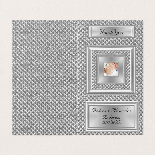 エレガントありが結婚とシルバーグレイ (外部フラット)