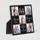 エレガントおばあちゃん5フォトコラージモノグラム詩 フォトプラーク (正面)