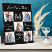 エレガントおばあちゃん5フォトコラージモノグラム詩 フォトプラーク (側面)