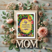 エレガントおもしろいシンプル引用文母の日 カード