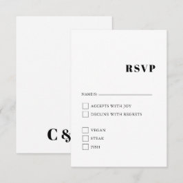 エレガントおよびトレンディーの白黒エンクロージャカード エンクロージャーカード