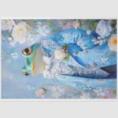 エレガントお洒落カエル母の日の切り離 薄葉紙 (正面)