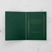 エレガントお洒落Green/金ゴールドモダンDecoスタイル写真 シーズンカード (内部)