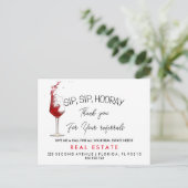 エレガントお祝い実在紹介 案内ポストカード (スタンド正面)