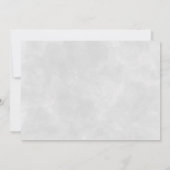 エレガントお祝い追悼写真 招待状 (裏面)