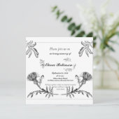 エレガントお祝い追悼行事 招待状 (スタンド正面)