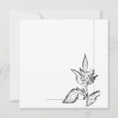 エレガントお祝い追悼行事 招待状 (裏面)