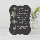 エレガントお祝い 招待状 (スタンド正面)