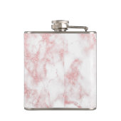 エレガントかわいらしバラ金ゴールドグリッター フラスク (裏面)