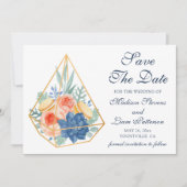 エレガントかわいらしフローラ セーブザデート (正面)