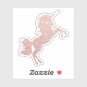 エレガントかわいらしモダンバラ金ゴールドグリッター シール (シート)