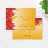 エレガントかわいらし秋の結婚式感謝してい (デスク)