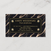 エレガントきらめくファンタジー 名刺 (裏面)