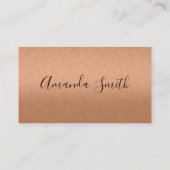 エレガントきらめく 名刺 (裏面)