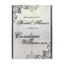 エレガントこうもり&フローリッシュハロウィーンブライダルシャワー