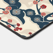 エレガントさくらんぼのシームレスなパターン(2) デスクマット (コーナー)