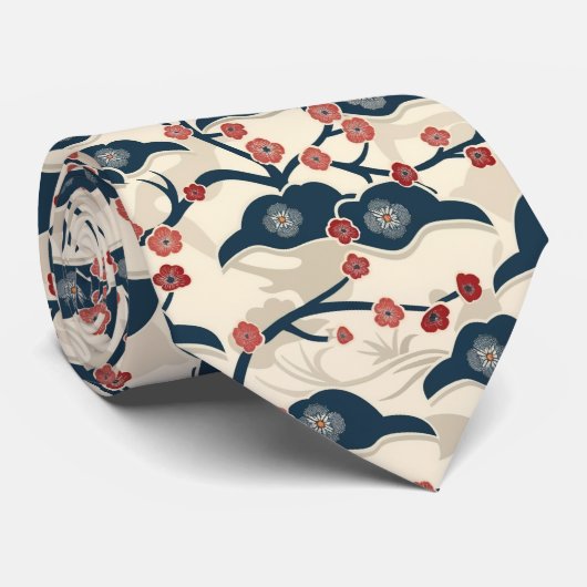 エレガントさくらんぼのシームレスなパターン(2) ネクタイ (ロール)