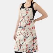 エレガントさくらんぼのシームレスなパターン(5) エプロン (インサイチュ)