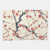 エレガントさくらんぼのシームレスなパターン(5) キッチンタオル (横)