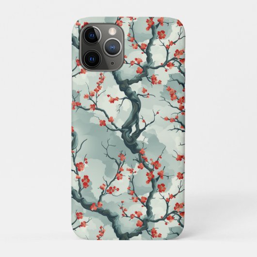 エレガントさくらんぼのシームレスなパターン(7) Case-Mate iPhoneケース (裏)