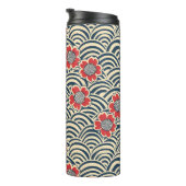 エレガントさくらんぼのシームレスなパターン(8) タンブラー (回転右)