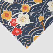 エレガントさくらんぼの花の継ぎ目のないパターン(12) 薄葉紙 (詳細)