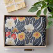 エレガントさくらんぼの花の継ぎ目のないパターン(12) 薄葉紙 (ギフト)