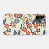 エレガントさくらんぼの花の継ぎ目のないパターン(14) Case-Mate iPhoneケース (裏面(横))